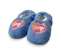 Pantofole invernali chiuse Peppa Pig antiscivolo peluche bambina 5901