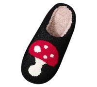 Pantofole invernali da uomo e donna, calde coppie, per casa, casa, 02 Nero | Tessuto felpato, design invernale unisex, calda fodera in peluche, vestibilità compatibile con coppie, grigio, taglia 36-45