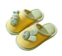 Pantofole invernali per bambini, calde pantofole in peluche a tema coniglio, pantofole antiscivolo per interni, 01 A, 28 EU