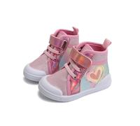 Pantofole invernali per bambini e bambine, in cotone, colore argento, per interni, per bambini, 26