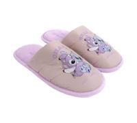 Pantofole invernali Stitch Angel Disney ciabatte a punta chiusa con suola antiscivolo per adulto