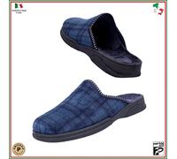 Pantofole Invernali Uomo in Feltro, Arizona CA100 Blue By Patrizia Azzi