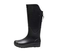 Pantofole Inverno Animali Scarpe da pioggia lunghe e casual per le donne, stivaletti corti, scarpe all'aperto per gli uomini Estate Scarpe Stivale, Le Noir, 40 EU