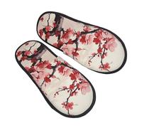 Pantofole Japanese Flower Cherry Comoda Pantofole Da Casa Leggere Ciabatte Da Casa Per Interno Invernali Bagno M