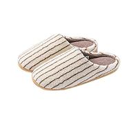 Pantofole leggere da donna chiuse antiscivolo invernali calde pantofole in feltro da donna in peluche soffici scarpe da capanna morbide foderate per ospiti unisex scarpe ortopediche coccole, Caff, 40