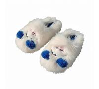 Pantofole lepre peluche, morbide, antiscivolo, da interno, inverno, giovani
