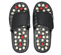 Pantofole Massaggianti per Digitopressione Pantofole per la Stimolazione dei Punti di Agopuntura, per il Dolore Terapia Antistress, Regalo per Mamma Papà (38-39)