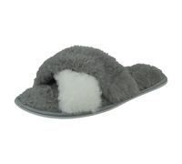 Pantofole Mule Fluffy Spot On Da Donna Invernali Da Loungewear X2122