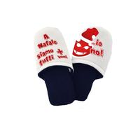 Pantofole Natalizie Uomo e Donna Personalizzate "A Natale siamo Tutti Più Buoni"