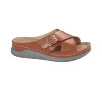 Pantofole ortopediche da donna con plantare, comode scarpe a piedi nudi, con punta aperta, casual, sandali romani, antiscivolo, scarpe estive Arch Support, sandali da donna, marrone, 38 EU
