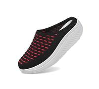 Pantofole ortopediche da donna da palestra, zoccoli e muli da donna, con cuscino d'aria, per il tempo libero, traspiranti, per la salute, per diabetici, scarpe da passeggio senza lacci, pantofole con