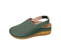 Pantofole Ortopediche Donna Con Suola Morbida E Punta Chiusa - Scarpe Casual Traforate Con Suola Spessa Antiscivolo, Slippers Estive In Gomma Con Arch Support, Leggere E Comode Per Casa E Camminare