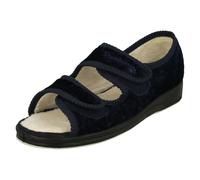 Pantofole Padders Da Donna Con Punta Aperta Larghe Lydia