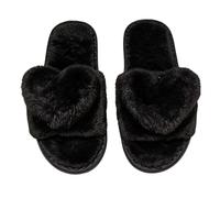 Pantofole Pelose Donna a Forma di Cuore, Divertenti Ciabatte Donna da Casa | Eleganti Ciabatte Calde Donna, Memoria Schiuma Slippers, Comodo e Morbide Peluche Ciabatta, Silenzioso e Antiscivolo Scarpe
