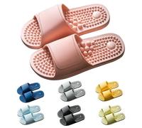 Pantofole per agopressione, unisex, per massaggio ai piedi, per alleviare la neuropatia, artrite, fascite plantare, dolore per la cura dei piedi, rilassamento