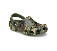 Pantofole per bambini Crocs Classic Camouflage Clog Army Green/Multi Misura delle scarpe (EU): 32-33 / Colore: verde