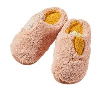 Pantofole per bambini invernali Calore, ragazze peluche cotone pantofole, pantofole per ragazzi foderate morbide, suola antiscivolo, scarpe per interni ed esterni, 1 rosa., 31 EU