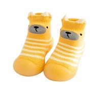 Pantofole per bambini - traspiranti, da ginnastica, per bambini, da ginnastica, per neonati, giallo., 20/21 EU