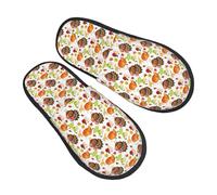 Pantofole per donne e uomini, calde e pelose, pantofole da donna, pantofole da casa, pantofole da camera da letto, pantofole pelose per il Ringraziamento, pantofole invernali da casa per interni