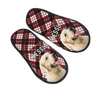 Pantofole personalizzate per il viso dell'animale domestico Coppie di Natale Foto Pantofole per cani per le donne Uomo Pantofole per il viso divertente Regalo per il compleanno San Valentino Natale,08