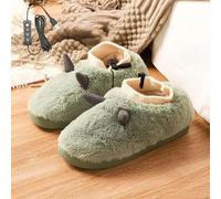 Pantofole riscaldate da donna, Pantofole riscaldate da donna - in peluche Scaldapiedi Stivaletti riscaldanti elettrici,Scarpe USB per la casa fuzzy Scaldapiedi per casa