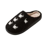 Pantofole sfocate carine per le donne pantofole da casa da donna taglia 6 silenziosa pantofola da camera da letto con stampa ragno antiscivolo pantofole per la casa punta chiusa comode scarpe casual