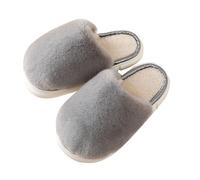 Pantofole sfocate per le donne pantofole da casa carine per le donne classiche piatte chiuse pantofole per autunno e inverno elegante pantofole per la casa tinta unita morbide comode tranquille