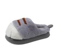 Pantofole soffici da donna taglia 6 in morbido peluche a forma di zampa di gatto, pantofole da donna in memory foam, ultra morbide, confortevoli, per camera da letto, calde invernali, vestibilità