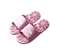 Pantofole spa Scarpe da doccia for massaggio ad asciugatura rapida antiscivolo for la casa interna(Wine red,40-41)