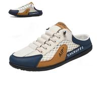 Pantofole Sportive da Uomo Estive Slip-on, Sandali Muli in Rete Traspirante | Scarpe Da Ginnastica Da Uomo Senza Schienale, Ciabatte Casual, Comode Scarpe Da Spiaggia Estive Leggere