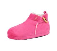 Pantofole Stivaletto Elastico Donna in Tinta Unita, in Similvelluto, TPR Rinfozata, Ciabatta da Casa