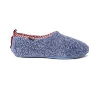 PANTOFOLE TIPO BABBUCCIA DA DONNA IN MONTONE BLAU