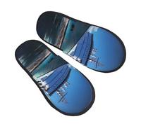 Pantofole Traghetto Oceanico Antiscivo Slippers Morbide Scarpe Da Casa Per Unisex Hotel Interno L