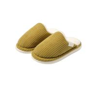 Pantofole unisex in cotone foderate in pile Scarpe invernali antiscivolo | Pantofole da casa in memory foam for interni, morbide, morbide e leggere, for camera da letto