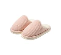 Pantofole unisex in cotone foderate in pile Scarpe invernali antiscivolo | Pantofole da casa in memory foam for interni, morbide, morbide e leggere, for camera da letto