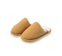 Pantofole unisex in cotone foderate in pile Scarpe invernali antiscivolo | Pantofole da casa in memory foam for interni, morbide, morbide e leggere, for camera da letto