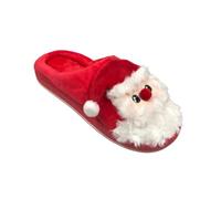 Pantofole Unisex in peluche Natalizie invernali Babbo Natale in 3D per Interni ed Esterni