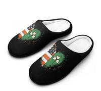 Pantofole Usa Irish Shamrock Slippers L