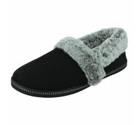 Skechers Pantofole Donna Cozy Campfire Team Toasty 32777 con Memory Foam Vegane Nero 39