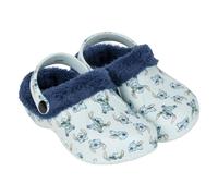 Pantofole Zaino Fleece Stitch AZZURRO - T28/29 | FEMMINA CERDà