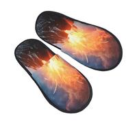 Pantofoles Casa Active Volcano Eruption Peluche Pantofole Antiscivolo Scarpe Da Casa Soft Ciabatte Pelose Per Outdoor Home Interno M