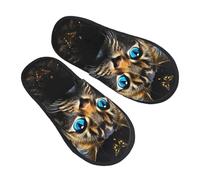 Pantofoles Casa Cat Butterfly, Cute Animal Scarpe Da Casa Eleganti Ciabatte Pelose Antiscivo Pantofole Scamosciate Per Outdoor Inverno Home L