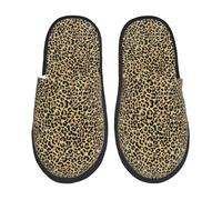 Pantofoles Casa Leopard1 Print Scarpe Da Casa Per Outdoor | Ciabatte Pelose Eleganti Interne Ciabatte Per Interno