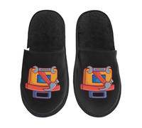 Pantofoles Casa Toolbox Peluche Pantofole Antiscivo Pantofole Scamosciate Soft Ciabatte Pelose Per Outdoor Inverno Indoor M