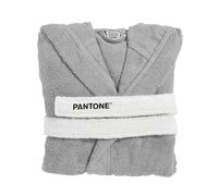 PANTONE - Accappatoio Uomo e Donna in Spugna con Cappuccio e Ampie Tasche in Cotone 100% Certificato Oeko-Tex 400 gr/mq, Accappatoio Donna e Uomo Morbido e Assorbente con Gancio e Passanti in Cintura