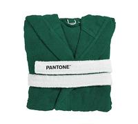 PANTONE - Accappatoio Uomo e Donna in Spugna con Cappuccio e Ampie Tasche in Cotone 100% Certificato Oeko-Tex 400 gr/mq, Accappatoio Donna e Uomo Morbido e Assorbente con Gancio e Passanti in Cintura