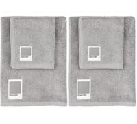 PANTONE - Asciugamani Bagno Viso e Bidet in Spugna Puro Cotone 100% Certificato OEKO-TEX, Set Asciugamani Bagno Viso e Ospite 50x100 e 40x50 Morbidi Assorbenti Validi anche come Asciugamano Palestra