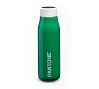 PANTONE Borraccia Termica 500 ml in Acciaio Inox con Display Touch Screen per Controllo Temperatura - Bottiglia Termica Ermetica e Borraccia Palestra, Travel e Lavoro,24h Cold e 12h Hot,Verde Scuro