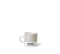 Pantone Espresso Cup, Small Coffee Cup, fine China (Ceramic), 120 ml, Grey, Warm Gray 2 C
