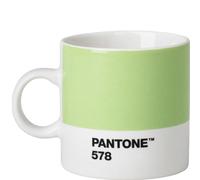 Copenhagen design Pantone Espresso, Small Coffee Cup, fine China (Ceramic), 120 ml, Light Green, 578, Verde Chiaro, 6.2 cm